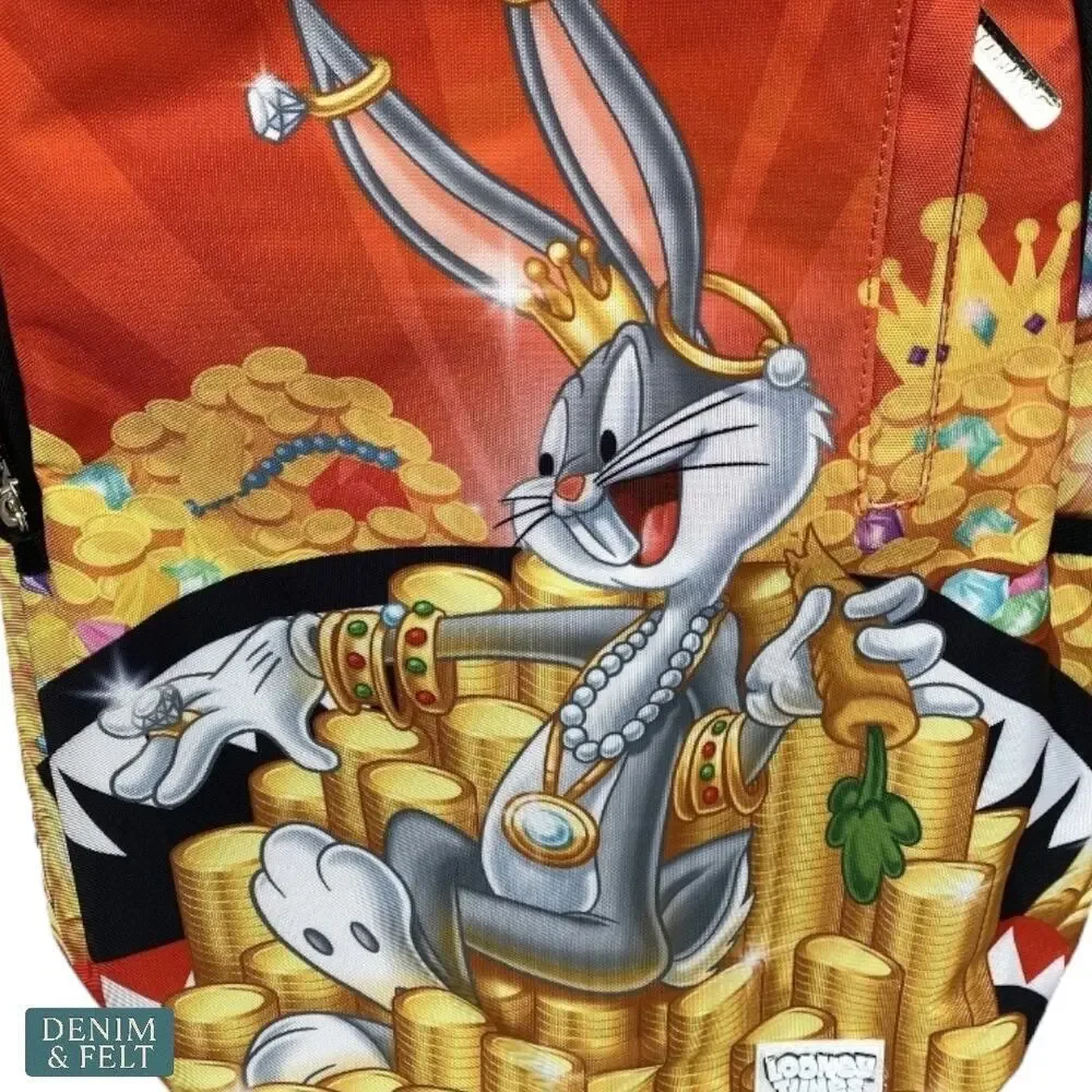 Sprayground Looney Tunes Bugs Billionaire DLXR‎ Backpack Limited Edition NEW/NWT